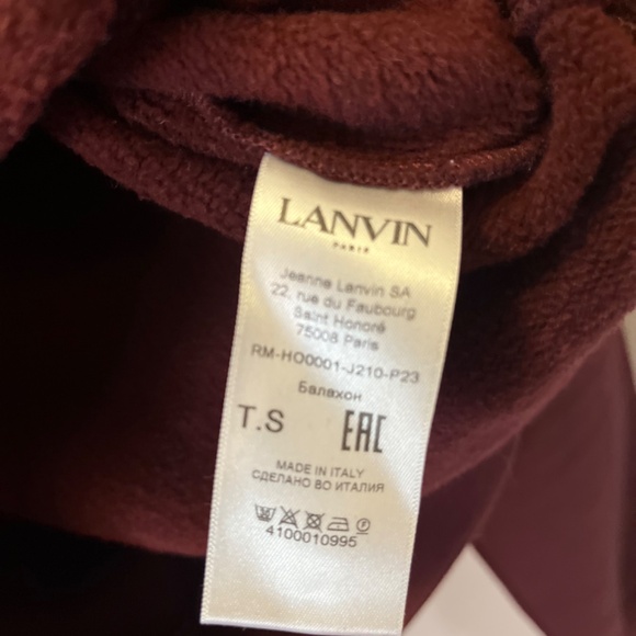 MEN’S LANVIN HOODIE-SZ SMALL - Picture 3 of 4